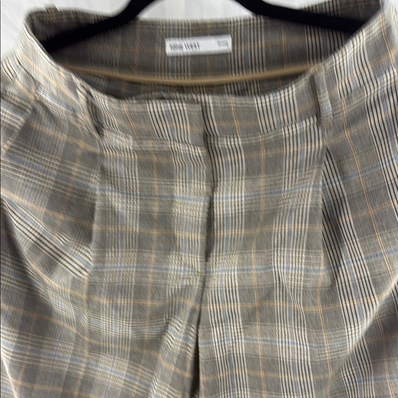 Women’s Nine West Plaid Pants in brown, blue and tan - Picture 10 of 10